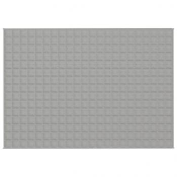 Gewichtsdecke Grau 155x220 cm 11 kg Stoff