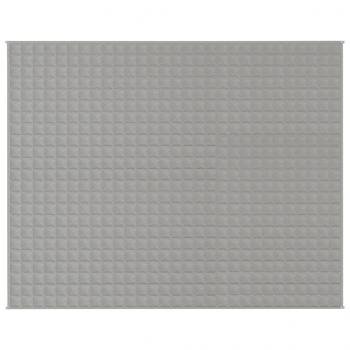 Gewichtsdecke Grau 235x290 cm 11 kg Stoff