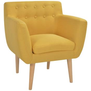 Sessel Gelb Stoff