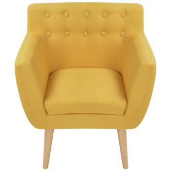 Sessel Gelb Stoff