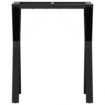 Esstisch-Gestell in Y-Form 60x40x73 cm Gusseisen