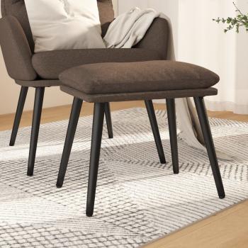 ARDEBO.de - Fußhocker Taupe 45x29,5x35 cm Stoff