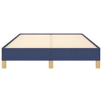 Bettgestell Blau 120x190 cm Stoff