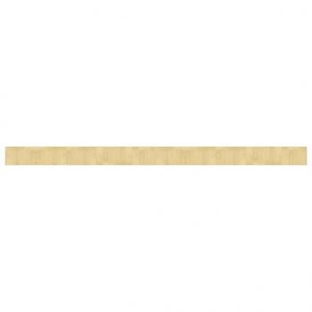 Teppich Rechteckig Hell Natur 60x1000 cm Bambus