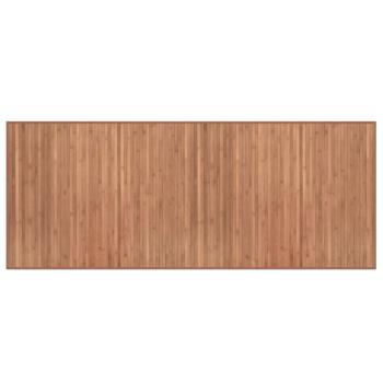 Teppich Rechteckig Natur 80x200 cm Bambus