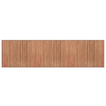 Teppich Rechteckig Natur 80x300 cm Bambus