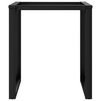 Esstisch-Gestell in O-Form 70x70x73 cm Gusseisen