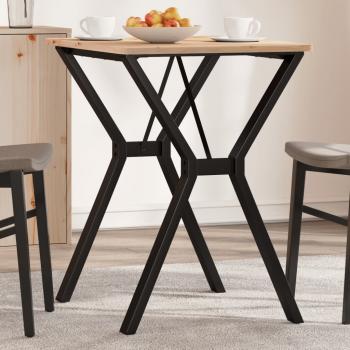 ARDEBO.de - Esstisch-Gestell in Y-Form 60x50x73 cm Gusseisen