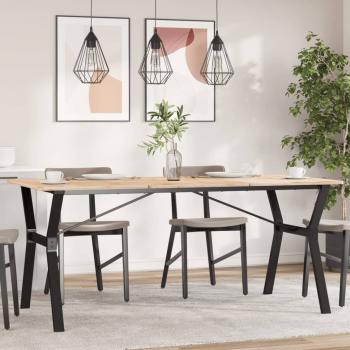 ARDEBO.de - Esstisch-Gestell in Y-Form 160x80x73 cm Gusseisen