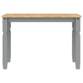 Esstisch Corona Grau 112x60x75 cm Massivholz Kiefer