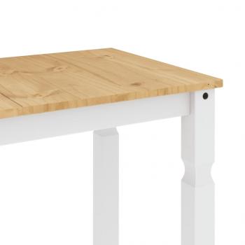 Esstisch Corona Weiß 180x90x75 cm Massivholz Kiefer
