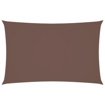 Sonnensegel Oxford-Gewebe Rechteckig 4x7 m Braun