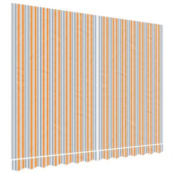 Markisenbespannung Mehrfarbig Gestreift 3,5x2,5 m