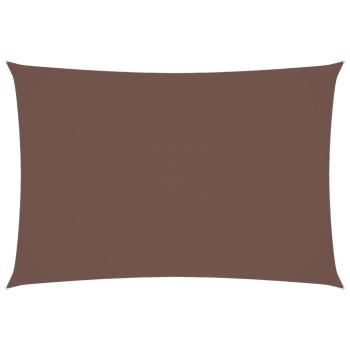 Sonnensegel Oxford-Gewebe Rechteckig 3x5 m Braun