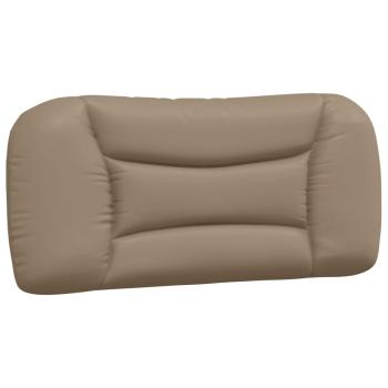 Bett mit Matratze Cappuccino-Braun 80x200 cm Kunstleder