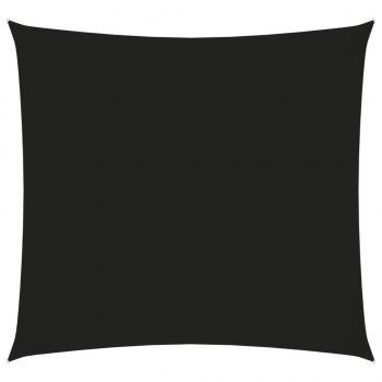 Sonnensegel Oxford-Gewebe Rechteckig 2,5x3 m Schwarz