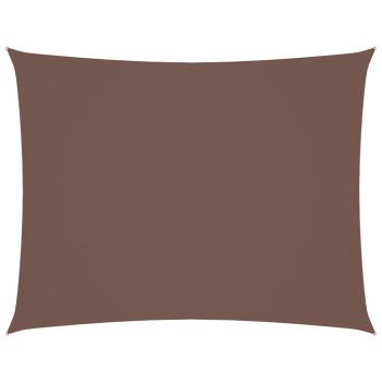 Sonnensegel Oxford-Gewebe Rechteckig 2x3 m Braun