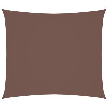 Sonnensegel Oxford-Gewebe Rechteckig 2,5x3 m Braun