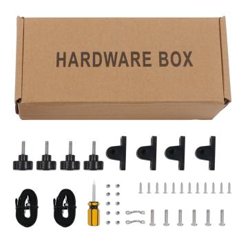 ARDEBO.de - 4-Bow Bimini-Top Grau 239x184x131 cm