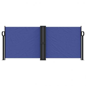 Seitenmarkise Ausziehbar Blau 100x1000 cm