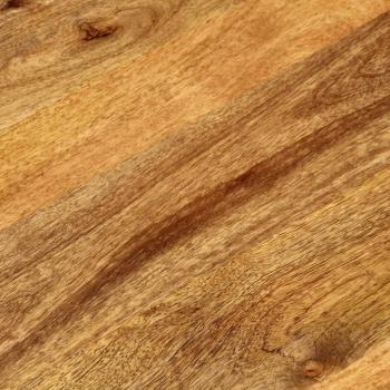 ARDEBO.de - Tischplatte 100x50x2,5 cm Oval Massivholz Mango