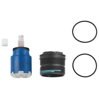 ARDEBO.de GROHE Kartusche für Einhandmischer, 35 mm, keramisches Dichtsystem, Temperaturbegrenzer, Mengenbegrenzung (46374000)