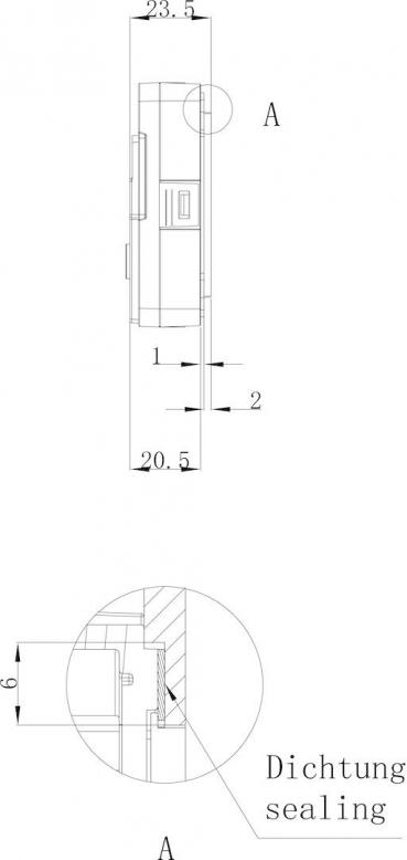 Busch-Jaeger 83171-660-101 Busch-Welcome® Tastatur-Modul (2CKA008300A0517)