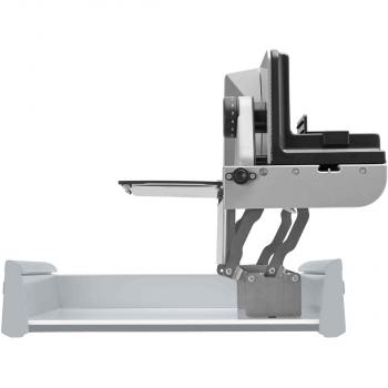 Ritter AES72SR-H Einbau-Allesschneider, Normschubladen ab 50 cm, 2-Finger-Einschaltsystem, mit Haltewinkel für Fingerschutz und Restehalter