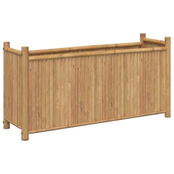 Pflanzkübel 100x30x50 cm Bambus