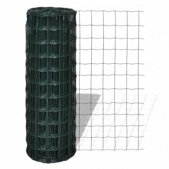 ARDEBO.de - Gartenzaun Maschendraht 10 x 0,8 m 100 x100 mm Maschenweite