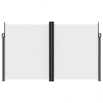 Seitenmarkise Ausziehbar Weiß 200x1000 cm