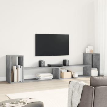 TV-Schränk Betongrau