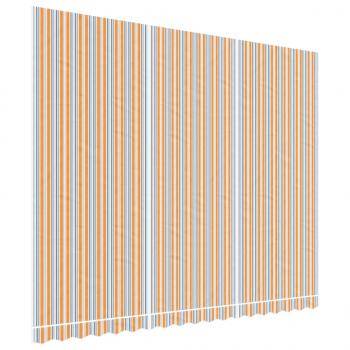 Markisenbespannung Mehrfarbig Gestreift 4,5x3,5 m