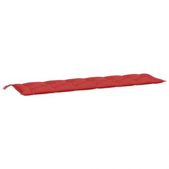 Gartenbank-Auflage Rot 200x50x7 cm Oxford-Gewebe