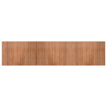 Teppich Rechteckig Natur 70x300 cm Bambus