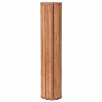 Teppich Rechteckig Natur 70x1000 cm Bambus