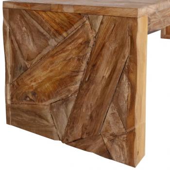 ARDEBO.de - TV-Schrank 110x60x38 cm Massivholz Teak