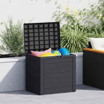 ARDEBO.de - Gartentruhe Anthrazit 58,5x46x55 cm Polypropylen