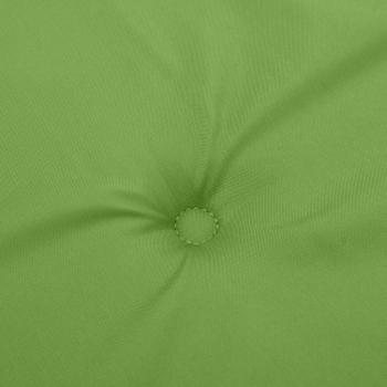 Hochlehner-Auflagen 4 Stk. Melange Grün 120x50x4 cm Stoff