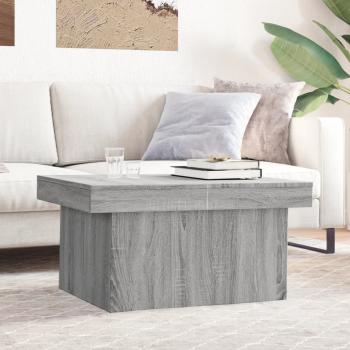 ARDEBO.de - Couchtisch Grau Sonoma 100x55x40 cm Holzwerkstoff