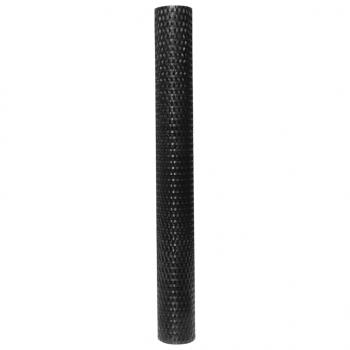 ARDEBO.de - Balkon-Sichtschutz Schwarz 300x100 cm Poly Rattan