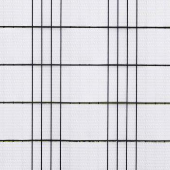Balkon-Sichtschutze 5 Stk. Weiß 255x19 cm Poly Rattan