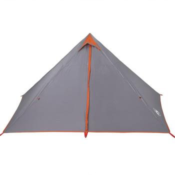 Tipi-Familienzelt 7 Personen Orange Wasserdicht