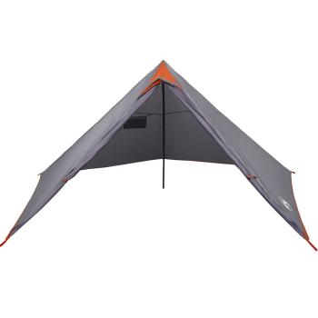 Tipi-Familienzelt 7 Personen Orange Wasserdicht