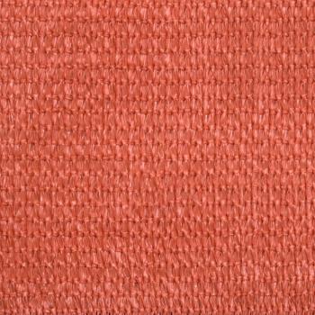 Sonnensegel 160 g/m² Terrakottarot 2x2 m HDPE