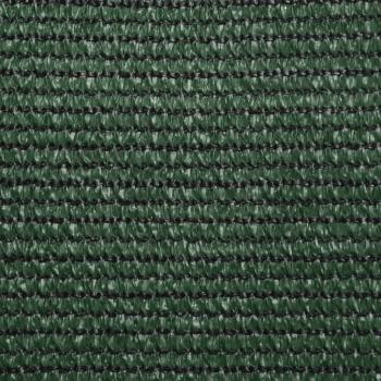 Sonnensegel 160 g/m² Dunkelgrün 3x6 m HDPE