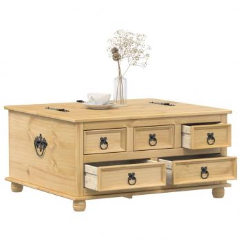 ARDEBO.de - Truhe Corona 90x78x45 cm Massivholz Kiefer
