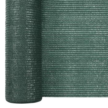 Zaunblende Grün 2x50 m HDPE 75 g/m² 