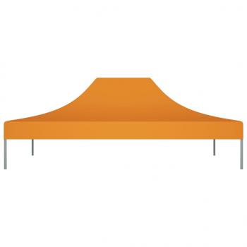 Partyzelt-Dach 4,5x3 m Orange 270 g/m²