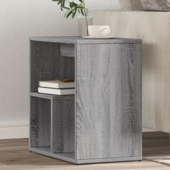 ARDEBO.de - Beistelltische 2 Stk. Grau Sonoma 50x30x50 cm Holzwerkstoff